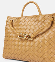 Bottega Veneta Andiamo Intrecciato Medium leather tote bag
