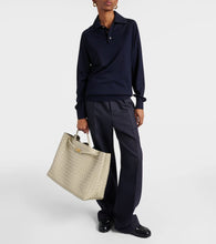Bottega Veneta Andiamo Large Intrecciato leather tote bag