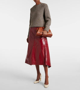 Bottega Veneta Lauren 1980 leather clutch