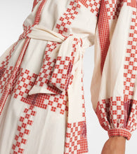 Johanna Ortiz Printed cotton midi dress