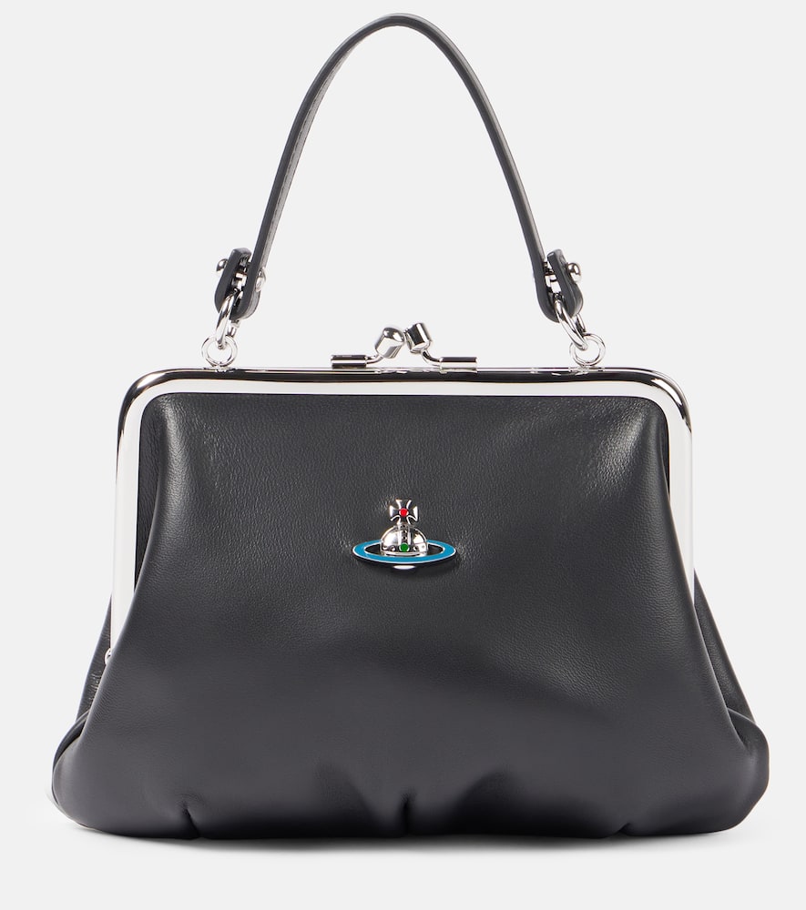 Vivienne Westwood Granny Frame leather tote bag. Shop Vivienne Westwood Top-Handle Bags for women now.