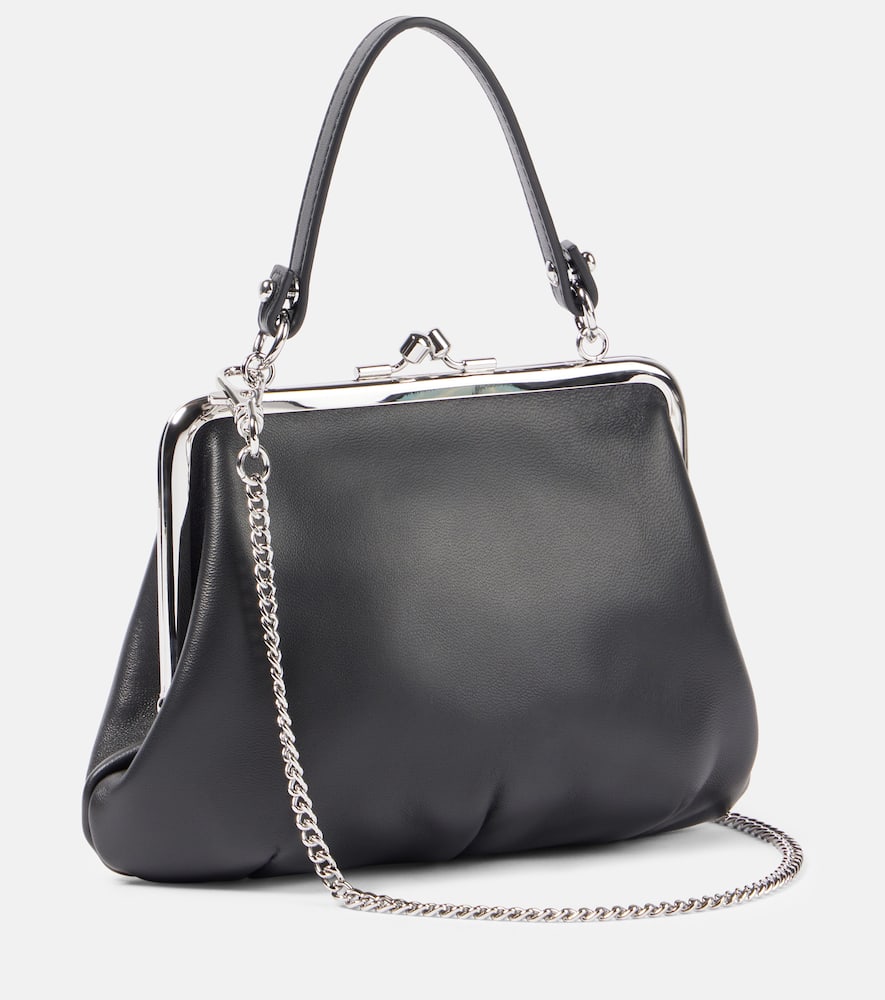 Vivienne Westwood Granny Frame leather tote bag