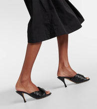 Bottega Veneta Blink 80 leather mules