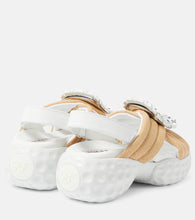 Roger Vivier Viv' Run Light Strass Buckle sandals