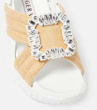 Roger Vivier Viv' Run Light Strass Buckle sandals