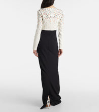 Safiyaa Racha embroidered gown