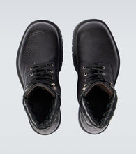 Bottega Veneta Haddock leather lace-up boots