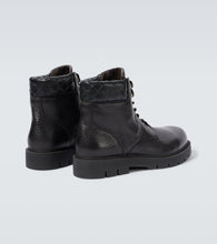Bottega Veneta Haddock leather lace-up boots