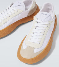 Bottega Veneta Suede-trimmed sneakers