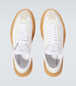 Bottega Veneta Suede-trimmed sneakers