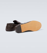 Bottega Veneta Sunday Intrecciato leather slip-on shoes