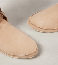 The Row Tyler suede lace-up boots