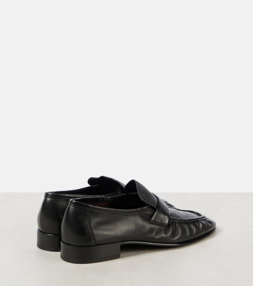 The Row Leather loafers