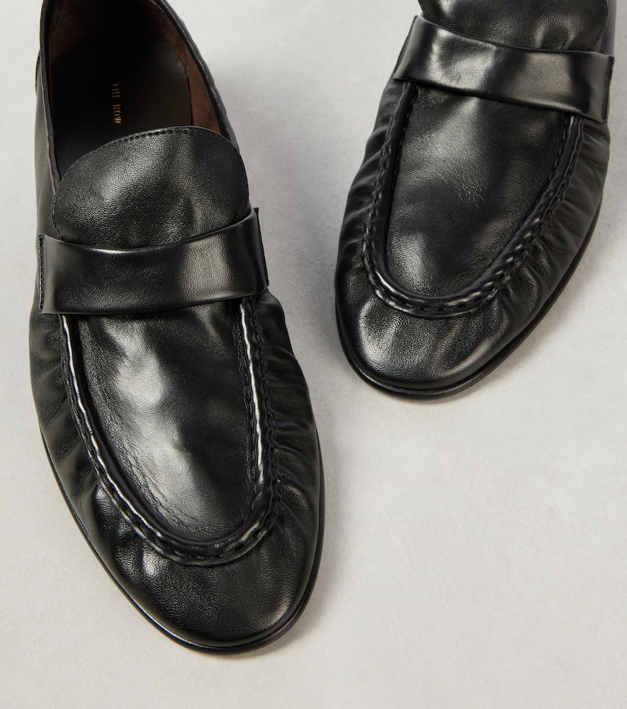The Row Leather loafers