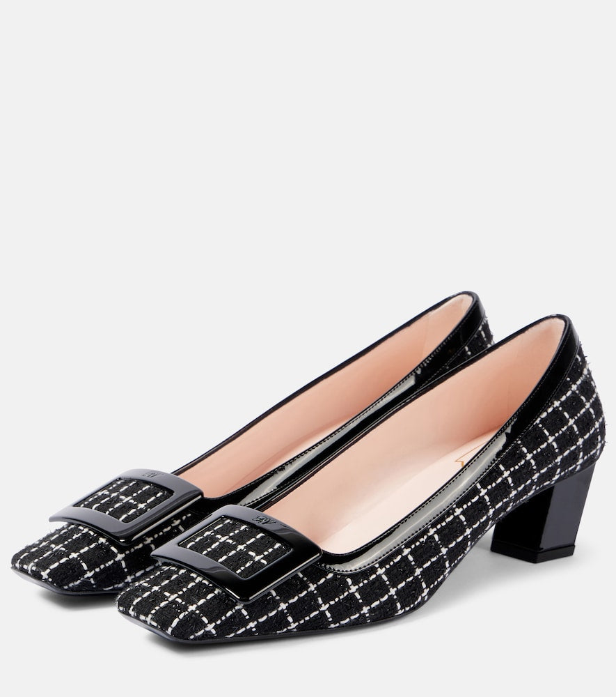 Roger Vivier Belle Vivier 45 Bouclé pumps