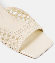 Souliers Martinez Veronica woven leather sandals