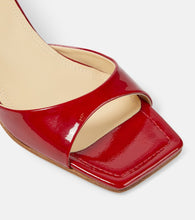 Souliers Martinez Kika patent leather sandals
