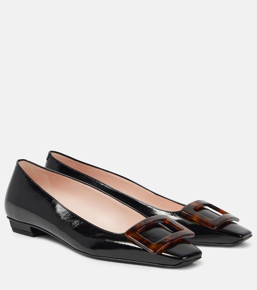 Roger Vivier Belle Vivier 25 patent leather pumps - Roger Vivier Belle Vivier 25 漆皮高跟鞋