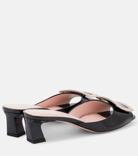 Roger Vivier Trompette 45 patent leather mules