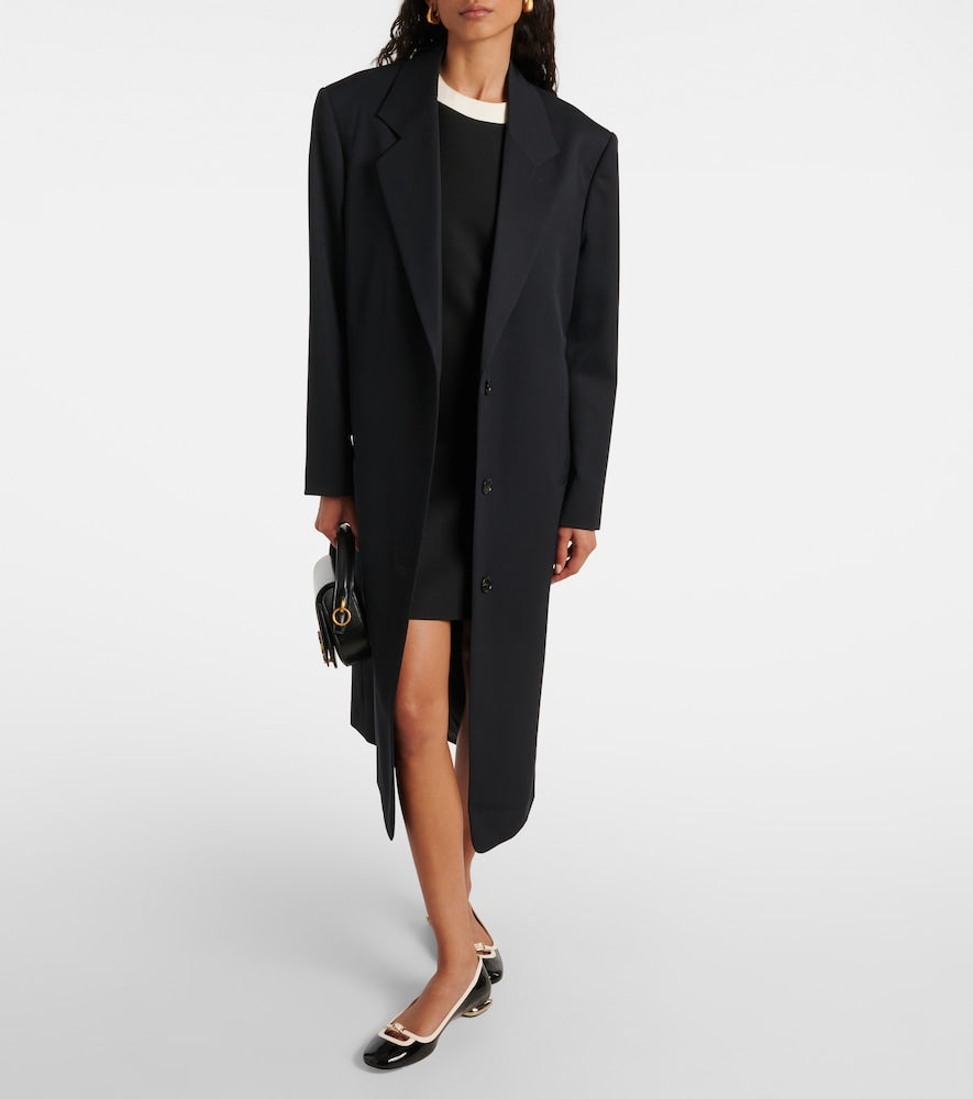 Roger Vivier Viv' Podium patent leather ballet flats