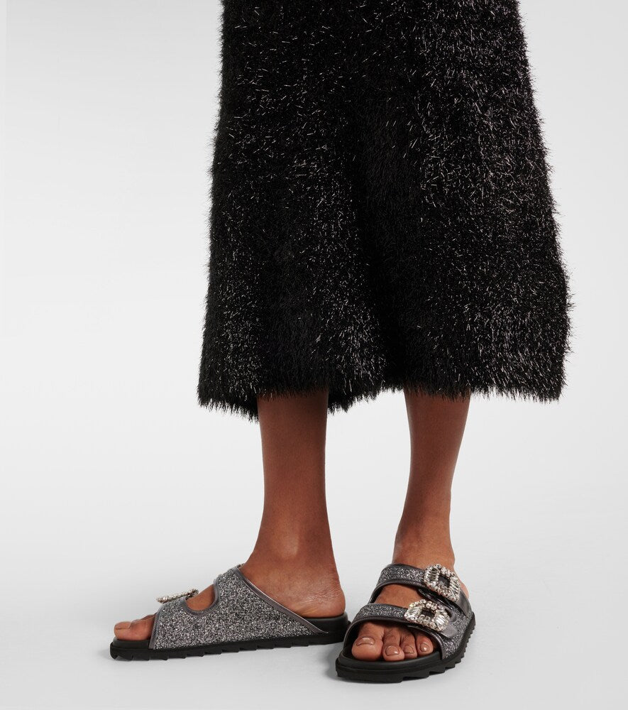Roger Vivier Slidy Viv' embellished sandals