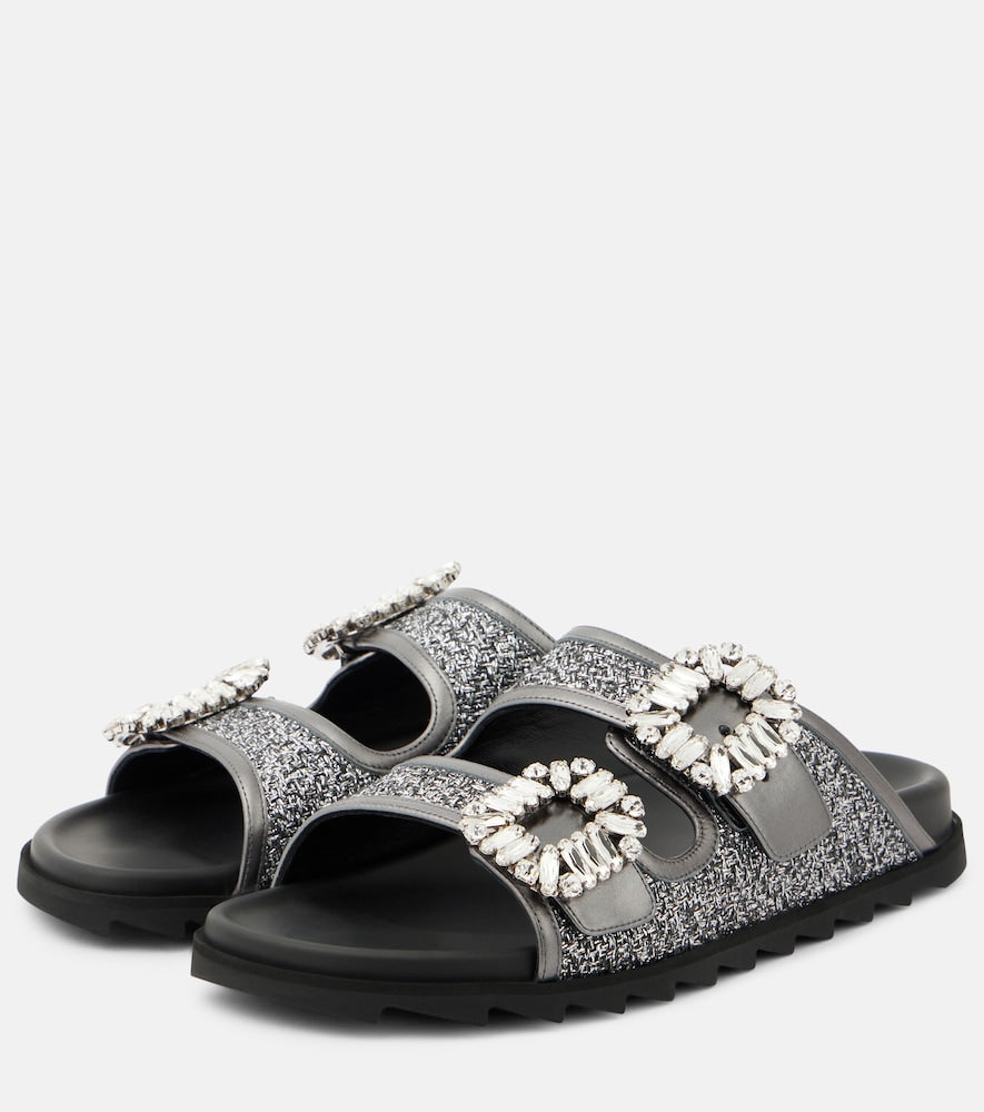 Roger Vivier Slidy Viv' embellished sandals