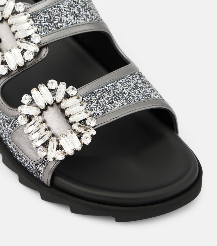 Roger Vivier Slidy Viv' embellished sandals