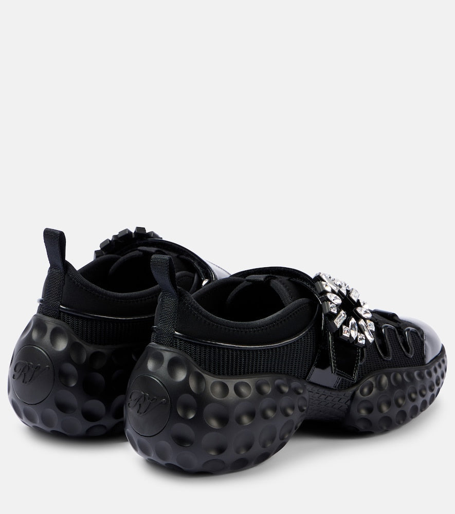 Roger Vivier Viv' Run embellished sneakers