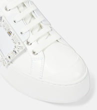 Roger Vivier Viv' Skate leather sneakers