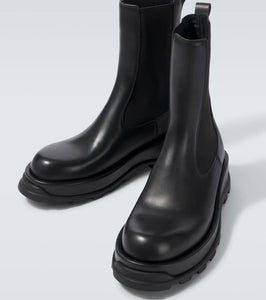 Jil Sander Leather Chelsea boots