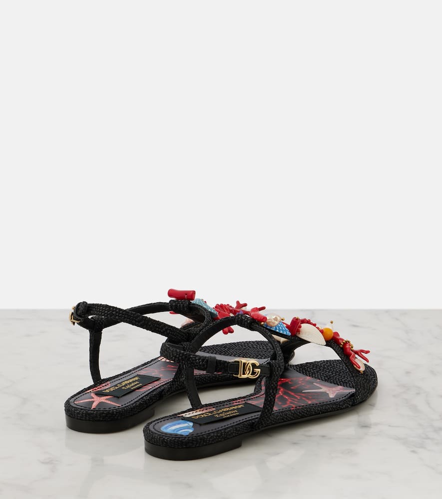Dolce&Gabbana Capri embellished sandals