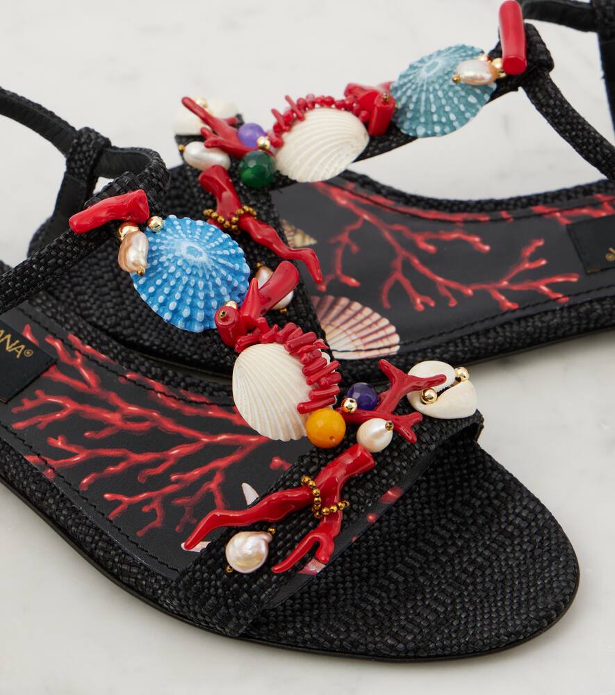 Dolce&Gabbana Capri embellished sandals