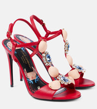 Dolce&Gabbana Capri embellished leather sandals