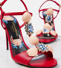 Dolce&Gabbana Capri embellished leather sandals