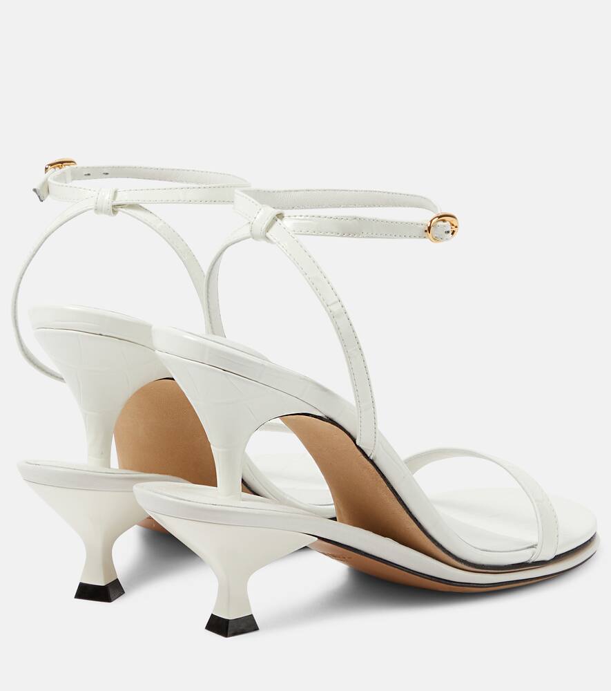 Jacquemus Les Doubles Sandales leather sandals