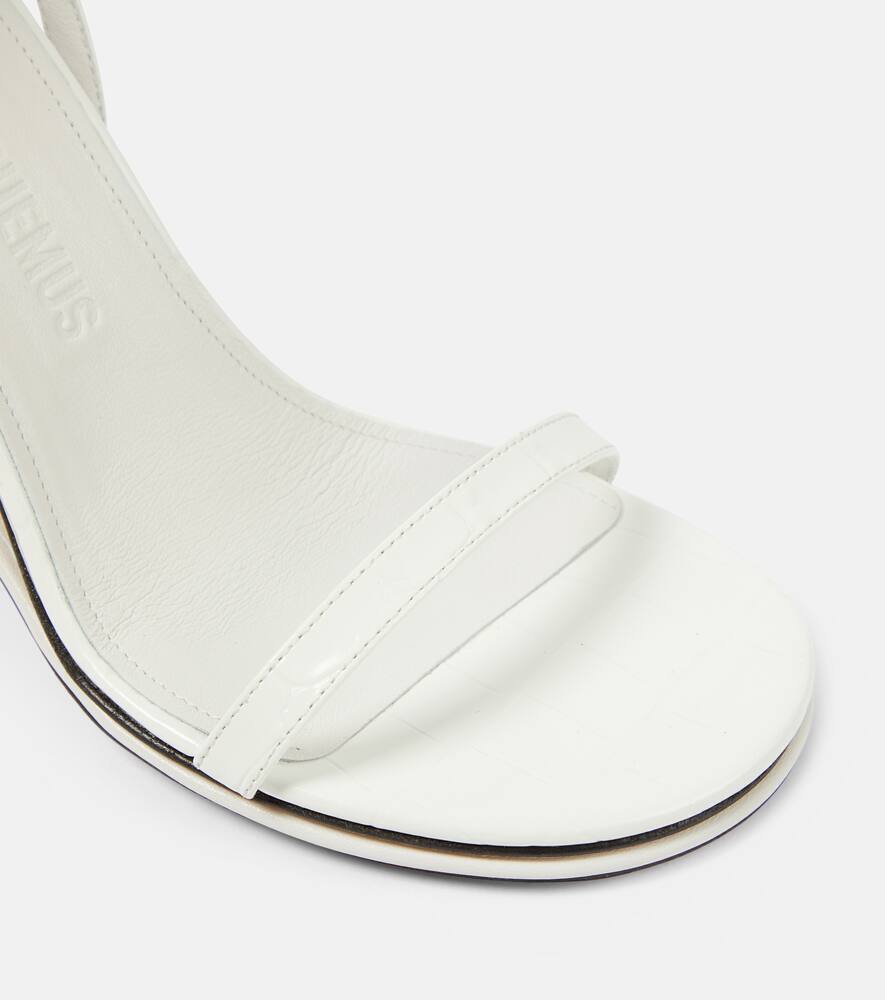 Jacquemus Les Doubles Sandales leather sandals