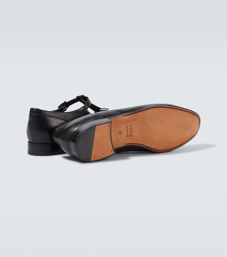 Bode School leather loafers