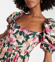 Agua by Agua Bendita Alaria Rocio ruffled floral minidress