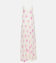 Valentino Printed silk gown. 华伦天奴印花真丝礼服