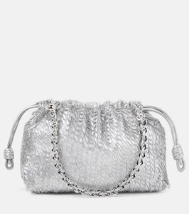 Loewe Flamenco metallic leather shoulder bag. Shop Loewe Shoulder Bags for women now.
