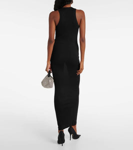 Wardrobe.NYC Cotton jersey maxi dress