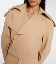 Wardrobe.NYC Cropped cotton jacket