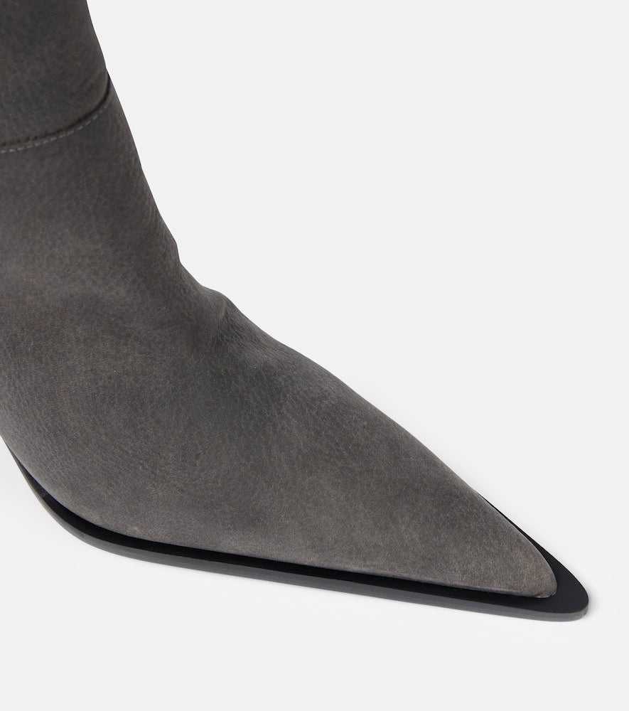 Coperni Bridge leather knee-high boots