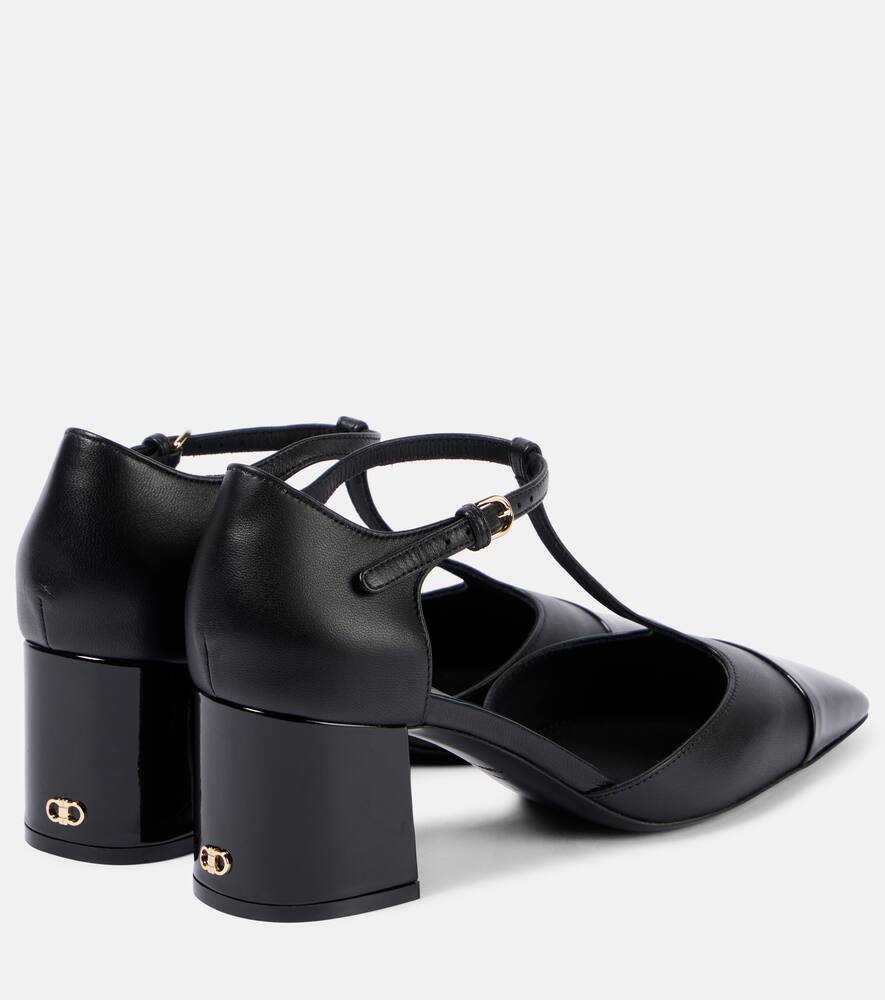 Ferragamo Marilu 60 leather pumps