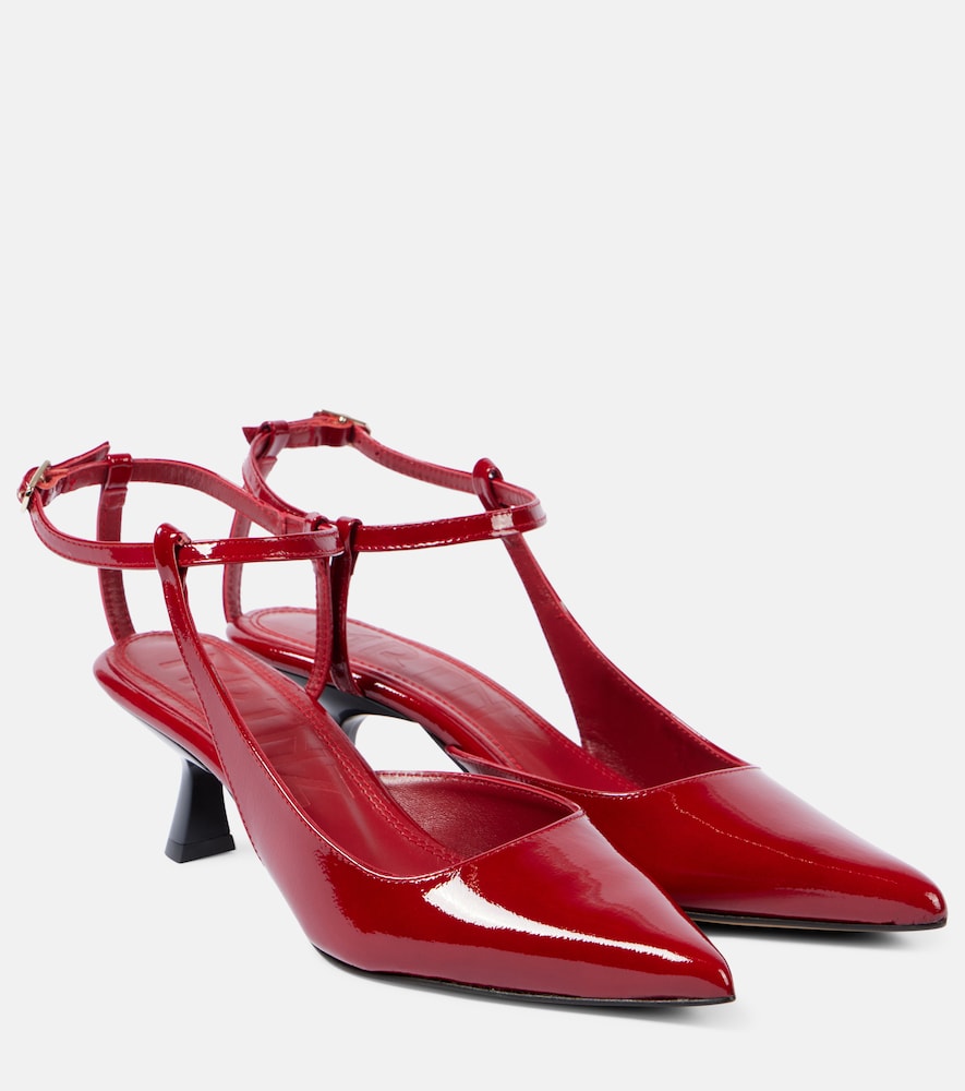 Souliers Martinez Camelia patent leather pumps - Souliers Martinez Camelia 漆皮高跟鞋