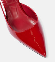 Souliers Martinez Camelia patent leather pumps