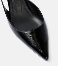 Souliers Martinez Camelia patent leather pumps