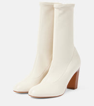 Khaite Apollo leather ankle boots