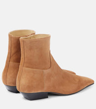 Khaite Marfa suede ankle boots