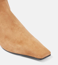 Khaite Marfa suede ankle boots
